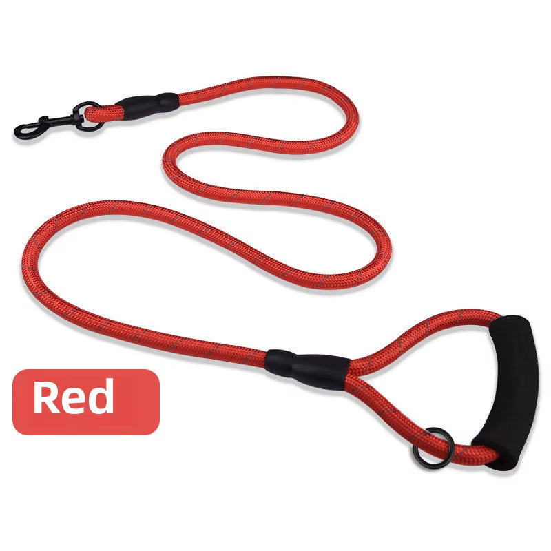 Reflective Pet Leash, Explosion-Proof, Webbing, Dog Leash, Anti-Lost Dog Leash